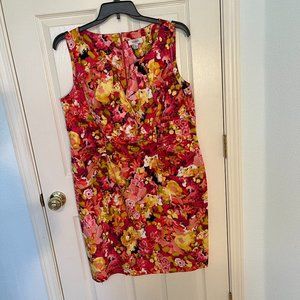 Floral dress, size 18